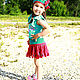 Set of skirt-shorts and a summer hat. Skirts. Vyazanye Istori. Online shopping on My Livemaster.  Фото №2