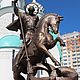 Памятник Святому Георгию Победоносцу. Скульптуры. Дом скульптуры Рахматуллиных. Ярмарка Мастеров.  Фото №4