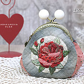 Сумки и аксессуары handmade. Livemaster - original item Wallets: Rose Fragrance Wallet Japanese patchwork. Handmade.
