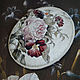 Заказать  "Bouquet d'Été". EmbroideryART (vasilevamaria). Ярмарка Мастеров. . Брошь-булавка Фото №3