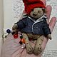 Мишка тедди на ладошке Мини тедди. Мишки Тедди. Светлана (toysbysvetlana). Ярмарка Мастеров.  Фото №5