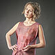 Felted tunic-transformer coral. Sundresses. FeltOx. Online shopping on My Livemaster.  Фото №2