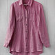Пыльно-розовая женская рубашка из 100% льна. Блузки. LINEN & SILVER ( ЛЕН и СЕРЕБРО ). Ярмарка Мастеров.  Фото №4
