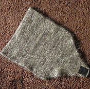 Sweater ornament from a wool mixture with goat fluff (No. №613)