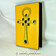 ОБЛОЖКА ДЛЯ ПАСПОРТА " ANKH " ( yellow ), Обложка на паспорт, Санкт-Петербург,  Фото №1
