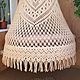 Заказать Подвесное кресло. Оксана Макраме узелочки (macrame-uzelochki). Ярмарка Мастеров. . Качели садовые Фото №3