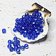 Round Beads 4mm Blue Rainbow 40 pcs, Beads1, Solikamsk,  Фото №1