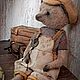 Тедди медведь Захар. Мишки Тедди. Teddy-ot-Vileny. Коллекционная ручная работа. Ярмарка Мастеров.  Фото №7