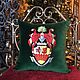 Pillow with embroidery ' Family coat of arms». Pillow. Shpulkin dom. Online shopping on My Livemaster.  Фото №2