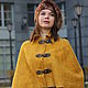 Кейп "Утро в Лондоне". Куртки. Сваляно с Любовью!   Lyubov Egorova. Интернет-магазин Ярмарка Мастеров.  Фото №2