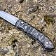 Order Folding automatic knife NS-5 Damascus. zlathunter. Livemaster. . Knives Фото №3
