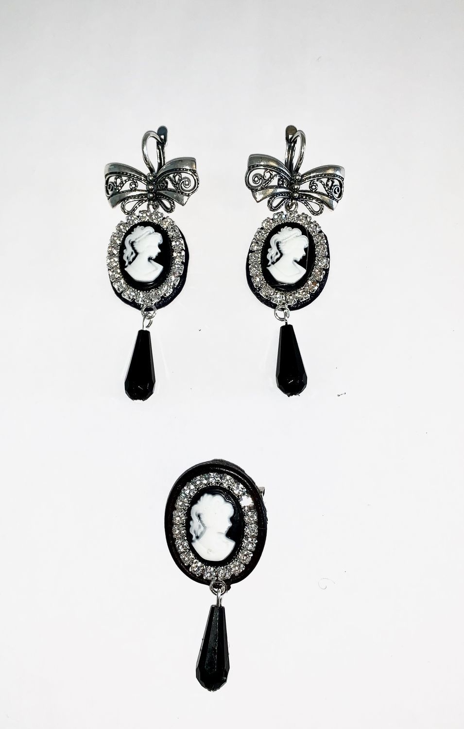 Jewelry sets earrings and brooch CAMEO, Jewelry Sets, Kaluga,  Фото №1