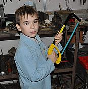 Работы для детей, handmade. Livemaster - original item Bathrobe for boy 