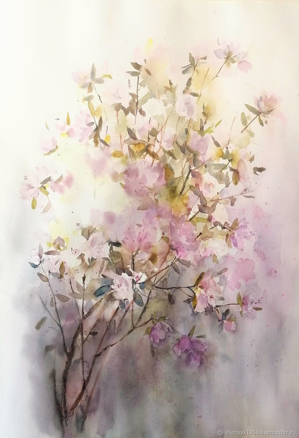 Рисунок багульник