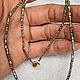 Природный камень, алмаз шампань 2×3мм. Бусины. Природные камни (stones-beads). Интернет-магазин Ярмарка Мастеров.  Фото №2