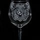 Corgi. Engraved glass. Wine Glasses. ArtGraving. My Livemaster. Фото №4