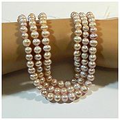 Материалы для творчества handmade. Livemaster - original item No№159 - Natural pink pearls. pcs. Handmade.