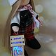 Кукла новогодняя  с домиком. Куклы и пупсы. Mimi_toys96 by Наталья Зверева. Интернет-магазин Ярмарка Мастеров.  Фото №2