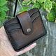 Leather cardholder №2, Business card holders, Sizran,  Фото №1