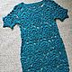 Dress 'Yoke-1' handmade. Dresses. hand knitting from Galina Akhmedova. Online shopping on My Livemaster.  Фото №2