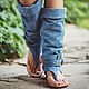 Летние сапожки Техас. Сапоги. Annushka-shoes. Ярмарка Мастеров.  Фото №4