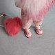 Sandals for doll ob11 color - pink 18mm. Clothes for dolls. Olga Safonova. Ярмарка Мастеров.  Фото №5