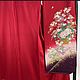 Винтаж: Кимоно Фурисодэ и комплект поясов для облачения. Платья винтажные. Kimono-moe-kimono-. Ярмарка Мастеров.  Фото №4