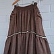 A set of skirts to the floor 'Cinnamon', Skirts, Tver,  Фото №1