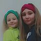 Повязка на голову. Повязки. Наталья .   knitting_family_. Интернет-магазин Ярмарка Мастеров.  Фото №2