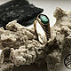 VVS 1,36 ct natural Emerald 14K gold handmade ring. Rings. Bauroom - vedic jewelry & gemstones (bauroom). My Livemaster. Фото №6