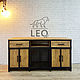 Комод в стиле лофт с клёпками LF-794. Комоды. Leo-loft. Интернет-магазин Ярмарка Мастеров.  Фото №2