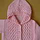 Knitted set Strawberry with cream. Baby Clothing Sets. 4 children-baby. My Livemaster. Фото №5