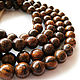Guaiac wood beads / Dalbergia / Tabby ball 7-8mm. Beads1. - Olga - Mari Ell Design. My Livemaster. Фото №5