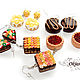 Earrings Cakes with fruit and Candy. Earrings. Oksanasan. Online shopping on My Livemaster.  Фото №2