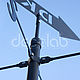 Metal weather vane 'Strelka', with initials. Vane. Decolab. Online shopping on My Livemaster.  Фото №2