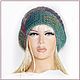 Шапка "AZTECA № 68, №68-2" из испан полушерсти. Шапки. Ирина(shvilinka.knit). Ярмарка Мастеров.  Фото №12