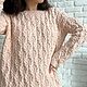Свитер с косами. Свитеры. MY FLOWER KNITTING. Ярмарка Мастеров.  Фото №6