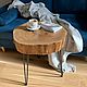 A coffee table from a saw cut, Tables, St. Petersburg,  Фото №1