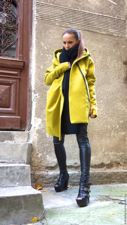 пальто из шерсти кашемировое пальто теплое пальто зимнее пальто стильное пальто на подкладе дизайнерское пальто яркое