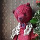 Авторский мишка тедди. Мишка тедди Плюшка. Мишка тедди Свиткиной Татьяны. Мишка тедди ручной работы. Коллекционный мишка тедди.
