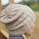 МК по вязанию шапки Cotton Merino. Схемы вязания. Ольга Долбнина  SCdesign. Ярмарка Мастеров.  Фото №5