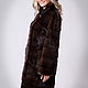 Mink coat Mahogany. Fur Coats. Muar Furs. My Livemaster. Фото №4