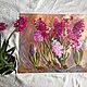 Oil painting ' Hyacinths». Pictures. Fine Art for Joy. My Livemaster. Фото №4