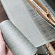 Домотканый шарф "Шалфей". Меринос. Шарфы. Weaving Finds. Ручное ткачество.. Ярмарка Мастеров.  Фото №7