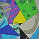 Атласный шелк с подписью Emilio Pucci. Ткани. Итальянские ткани ШЕЛКОВЫЙ РАЙ. Интернет-магазин Ярмарка Мастеров.  Фото №2