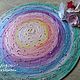 Round painting ' Rainbow Radiance of the Soul ', Pictures, Moscow,  Фото №1