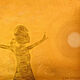 Large-size painting in golden rays silhouette 'Exchange' 80h60h1,5 cm. Pictures. chuvstvo-pozitiva. My Livemaster. Фото №6