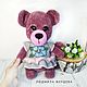 Order Teddy bear, teddy bear in a dress. Людмила Жердева (Handmey) (Handmey). Livemaster. . Stuffed Toys Фото №3