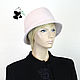 Stylish youth hat ' Fedora'. 100% wool. Two colors, Hats1, Ekaterinburg,  Фото №1