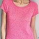 Clase magistral de moda tejida rosa de topeka sobre los rayos. Knitting patterns. Knitting. Ярмарка Мастеров.  Фото №5